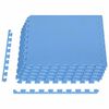 vidaXL Bodenmatten 6 Stk. 2,16 m&sup2; EVA-Schaumstoff Blau
