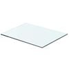 vidaXL Regalboden Glas Transparent 40 cm x 25 cm