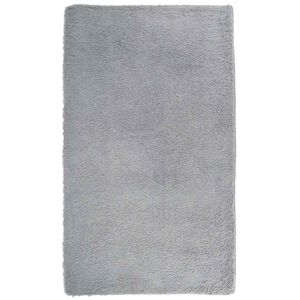 vidaXL Teppich Shaggy Hochflor NAVARRA Hellgrau 60x100 cm Polyester