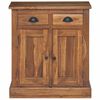 vidaXL Aufbewahrungsschrank Natur 65 x 30 x 75 cm Massivholz Teak