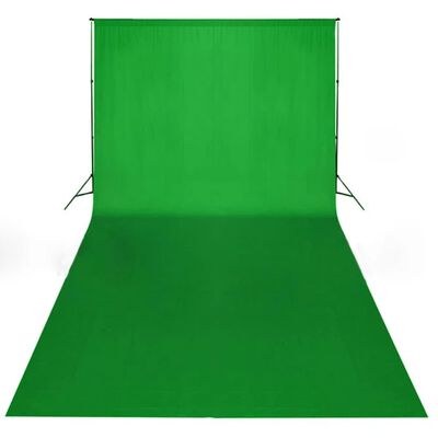 vidaXL Fotostudio-Set mit Studiolampe, Hintergrund und Reflektor