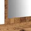 vidaXL Schminktisch mit Speicher Braun 100 x 40 x 70 cm Holzwerkstoff