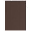 vidaXL Venezianische Jalousie Dunkelbraun mit Muster 213 x 160 cm PVC