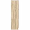 vidaXL Highboard Sonoma Eiche 31,5 x 32 x 124 cm Holzwerkstoff