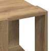 vidaXL Couchtisch Artisan-Eiche 32 x 32 x 30 cm Holzwerkstoff
