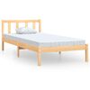 vidaXL Massivholzbett Kiefer 90x190 cm