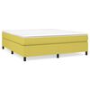 vidaXL Boxspringbettgestell Gr&uuml;n 160x200 cm Stoff