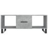 vidaXL Couchtisch Betongrau 102x50x40 cm Holzwerkstoff