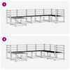vidaXL Outdoor-Sofagarnitur 7 pcs Natur Massivholz Akazie