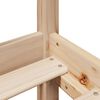 vidaXL Bettgestell mit Kopfteil ohne Matratze 150x200 cm