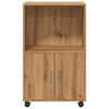 vidaXL Rollschrank Artisan-Eiche 55x40x91 cm Holzwerkstoff