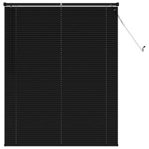 vidaXL Venetianer Jalousie Verstellbar Schwarz 150 x 120 cm PVC