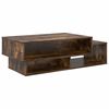 vidaXL Couchtisch Ger&auml;ucherte Eiche 105 x 50 x 32,5 cm Holzwerkstoff