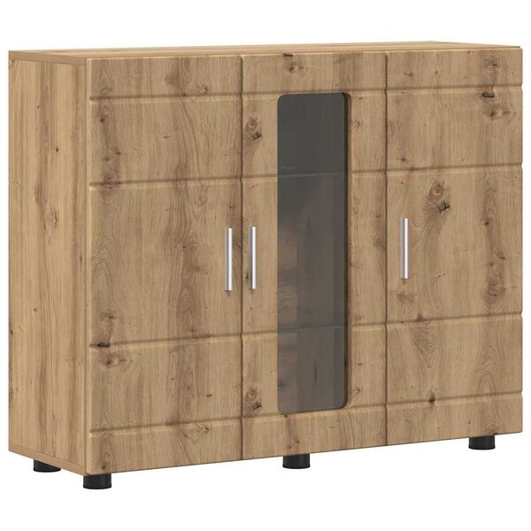 vidaXL Holzschrank Artisan-Eiche 88,5 x 30,5 x 73 cm Holzwerkstoff