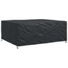 vidaXL M&ouml;belbezug Uni Schwarz 250 x 210 x 90 cm 420D
