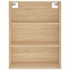 vidaXL Highboard Sonoma-Eiche 69,5x34x180 cm Holzwerkstoff