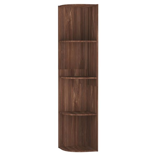 vidaXL Eckregal Braun Eiche 40x41,5x180 cm Holzwerkstoff