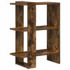 vidaXL B&uuml;cherregal Ger&auml;ucherte Eiche 52 x 25 x 71,5 cm Holzwerkstoff
