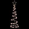 vidaXL LED Weihnachtsbaum mit Kugeln 120 LEDs Warmwei&szlig; 180 cm