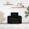 vidaXL Sofa Stuhl Schwarz 100x78x84 cm Stoff