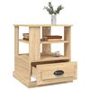 vidaXL Beistelltisch Sonoma-Eiche 50x50x60 cm Holzwerkstoff