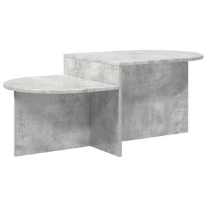 vidaXL Couchtisch Betongrau 100 x 50 x 40 cm Holzwerkstoff