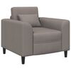 vidaXL Sessel Taupe Stoff