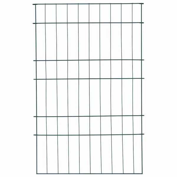 vidaXL Teichzaun Set 8 pcs Gr&uuml;n 50 x 80 cm Stahl