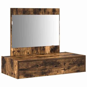 vidaXL Schminktisch Braun 83 x 40 x 70 cm Holzwerkstoff