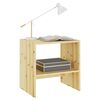 vidaXL Nachttische 2 Stk. 40x30,5x40 cm Massivholz Tanne
