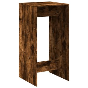 vidaXL Bartisch R&auml;uchereiche 51x50x103,5 cm Holzwerkstoff