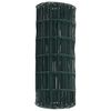 vidaXL Eurozaun Grün 0.4 x 50 m PVC-beschichtetes Eisen