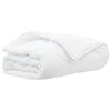 vidaXL Sommerdecke 220 x 200 x 3 cm Sommer Polyester Wei&szlig; Atmungsaktiv