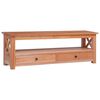 vidaXL TV-Schrank 120 x 30 x 40 cm Massivholz Mahagoni