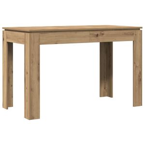 vidaXL Esstisch Artisan-Eiche 120x60x76 cm Holzwerkstoff