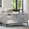 vidaXL Couchtisch Betongrau 90 x 49 x 46 cm Holzwerkstoff