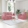 vidaXL Sofa 2 pcs Rosa Gesamtabmessungen: 158 x 78 x 80 cm (B x T x H)