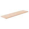 vidaXL Regalboden 80x20x1,5 cm Unbehandeltes Massivholz Eiche