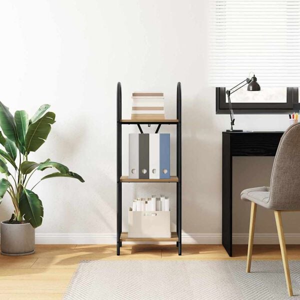 vidaXL B&uuml;cherregal Artisan-Eiche 40 x 30 x 109 cm Holzwerkstoff