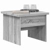 vidaXL Couchtisch Graues Sonoma 55 x 54,5 x 45 cm Holzwerkstoff