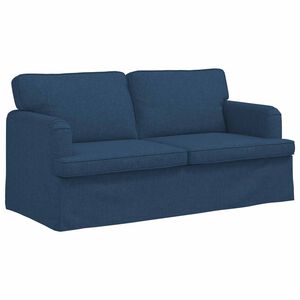 vidaXL Sofa Blau 162 x 80 x 85 cm Stoff