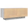 vidaXL TV-Schrank Grau Sonoma 100x35x40 cm Holzwerkstoff
