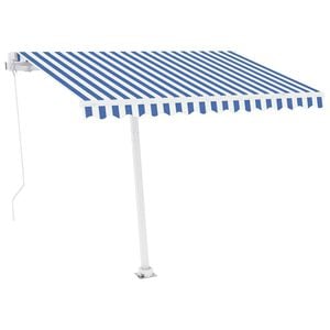 vidaXL Elektrische Markise 4,5 x 3,5 m Sand 100% Polyester