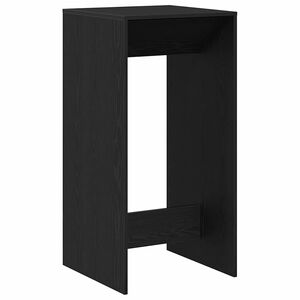 vidaXL Bartisch 51 x 50 x 103,5 cm Holzwerkstoff Schwarz Eichen-Optik