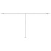 vidaXL Markise Manuell Einziehbar mit LED 600x350 cm Anthrazit