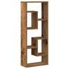 vidaXL Wandregal Altholz-Optik 36x16x90 cm Holzwerkstoff