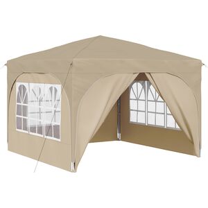 vidaXL Pop-up Partyzelt 290 x 290 x 245 cm Creme
