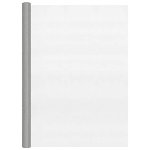 vidaXL Fliegengitter Edelstahl 112x2000 cm Silbern