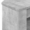 vidaXL EckTVSchrank Beton Grau 102 x 40,5 x 45 cm Holzwerkstoff