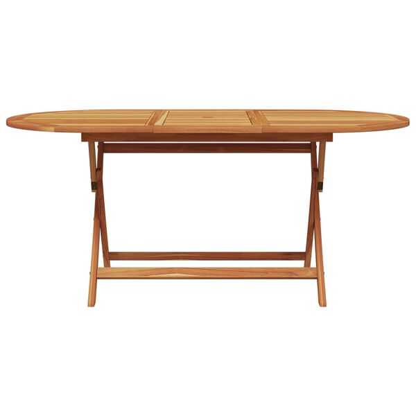 vidaXL Garten Essgruppe 5 pcs Schwarz Massivholz Akazie